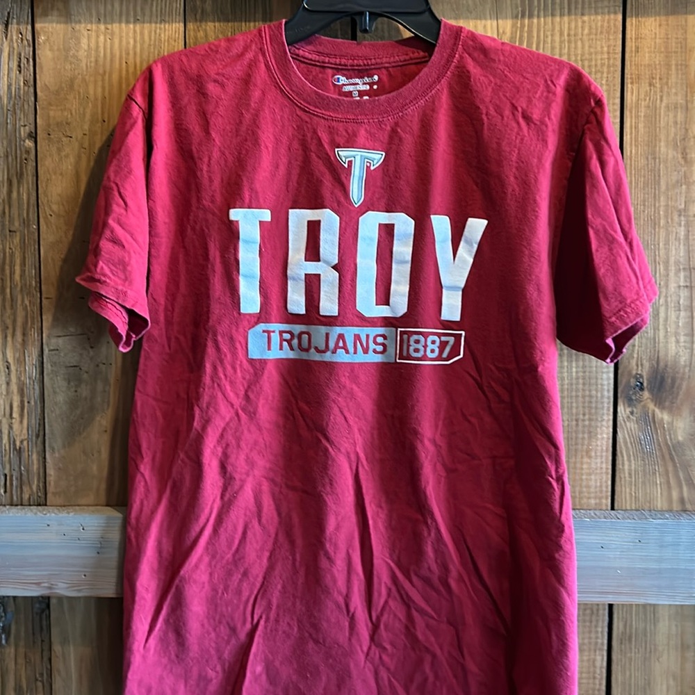 Women’s TROY University t-shirt. Size medium.